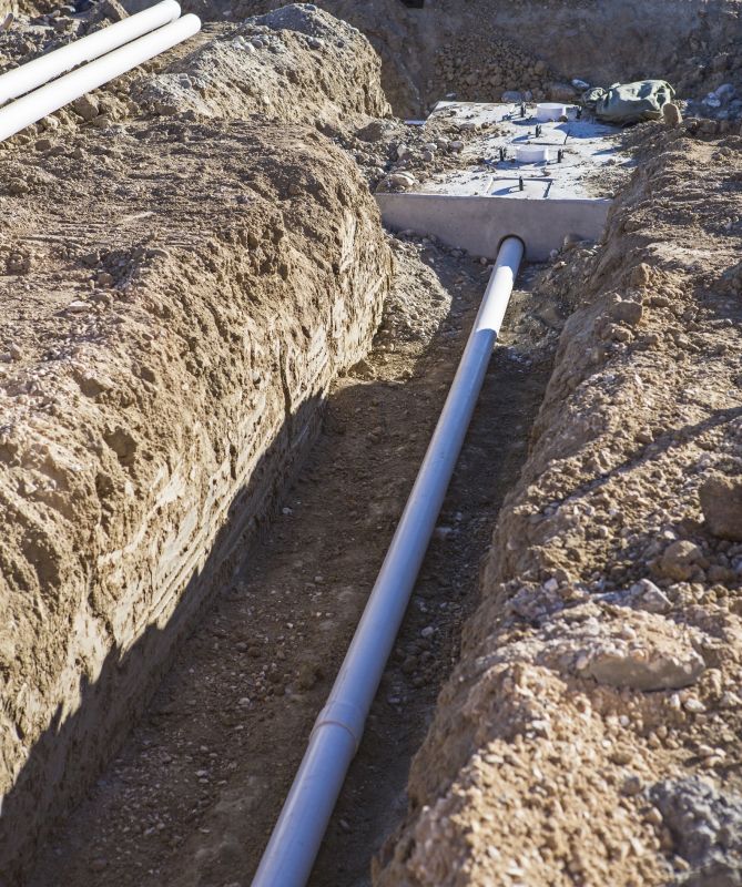 Water And Sewer Installation detail