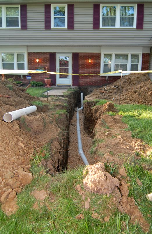 Water And Sewer Installation detail