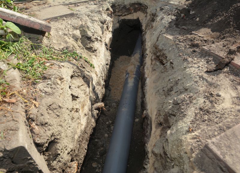 Water And Sewer Installation detail