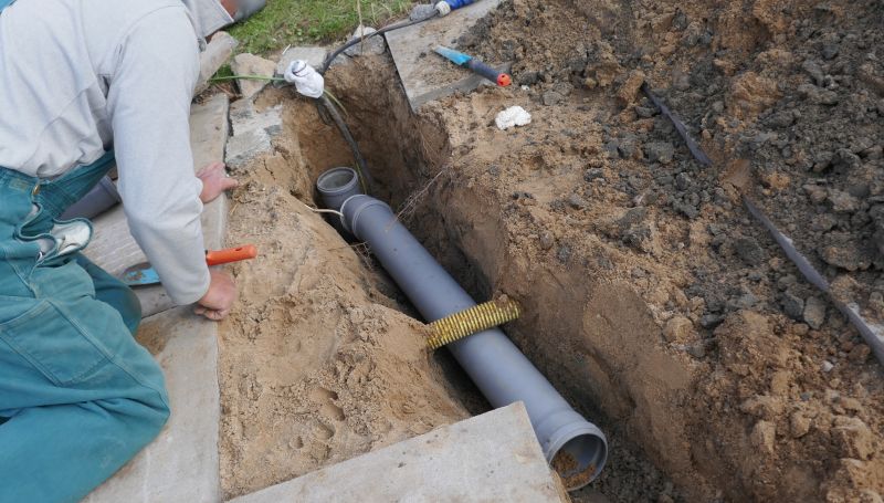 Water And Sewer Installation detail